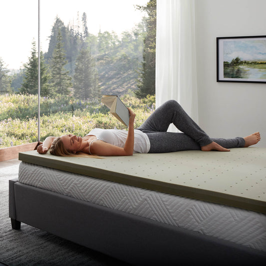 2.5 inch ActiveDough™ Mattress Topper + CBD Oil