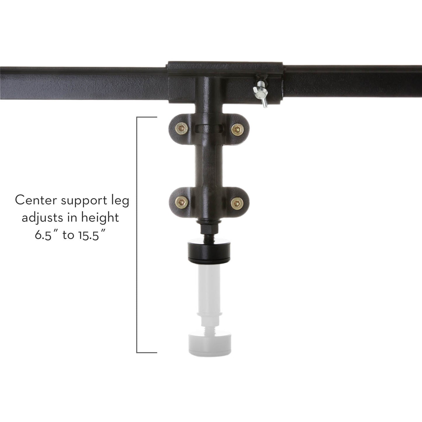 Hook-in Bed Rails with Center Bar